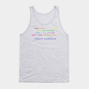 Funny quotes from known people Tank Top